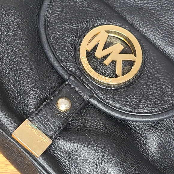 Michael Kors black leather hobo bag - Picture 2 of 9